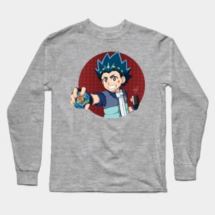 Valt Aoi from Beyblade Burst Turbo Long Sleeve T-Shirt